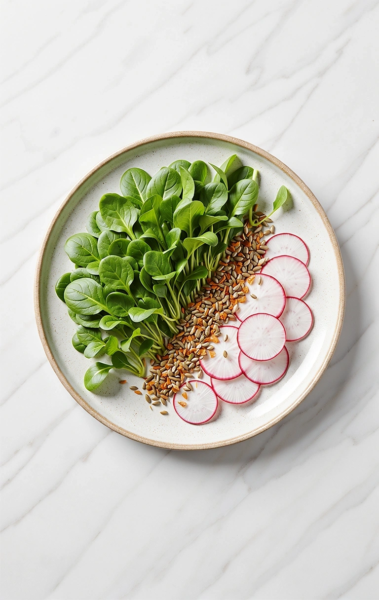 Fresh ingredients representing our clean approach